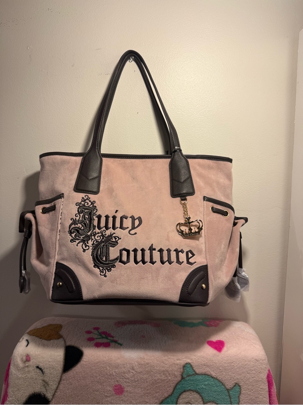 Juicy Couture “Juicy Renaissance Tote”, Dusty blush brown